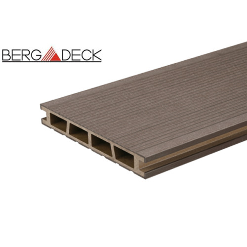 Террасная доска Bergdeck B150 Орех (ДПК)