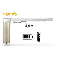 Електрокарниз Somfy (Франція) у зборі з приводом (4,5 м пог)