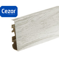 Плинтус пластиковый Cezar Hi Line Prestige ПВХ Дуб Матовый