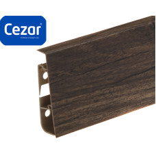 Плинтус пластиковый Cezar Hi Line Prestige Дуб Леонардо Матовый