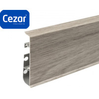 Плинтус пластиковый Cezar Hi Line Prestige ПВХ Дуб Сицилийский Матовый