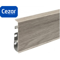 Плинтус пластиковый Cezar Hi Line Prestige ПВХ Дуб Сицилийский Матовый