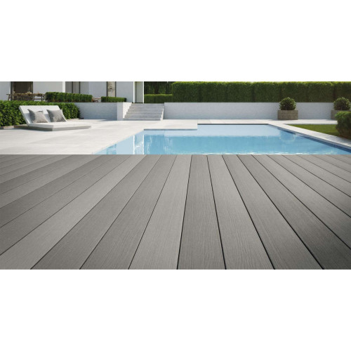 Террасная доска EASYDECK (ДПК) GLACIER-16 SILVER