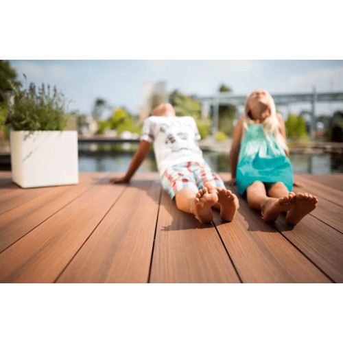 Террасная доска EASYDECK (ДПК) DOLOMIT-16 BROWN