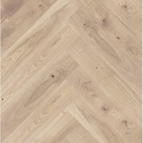 Паркетная доска Barlinek Дуб Bianco Елка (Herringbone) 180