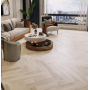 Паркетная доска Barlinek Дуб Bianco Елка (Herringbone) 180
