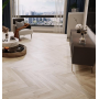 Паркетная доска Barlinek Дуб Bianco Елка (Herringbone) 180