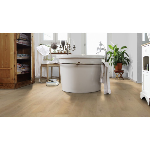 Виниловое покрытие Wineo 400 DB Wood L Plain Oak Beige DB281WL (2.0 mm)
