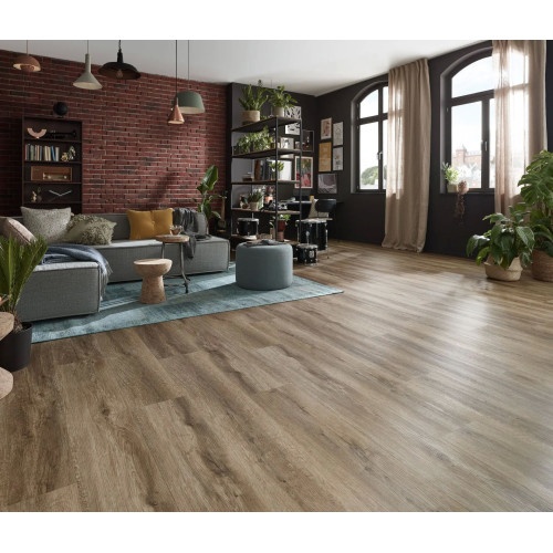 Виниловое покрытие Wineo 400 DB Wood XL Authentic Oak Brown DB296WXL (2.0 mm)