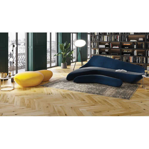 Паркетная доска Barlinek Дуб Grand Canyon Классическая «Елка» (Herringbone) 130