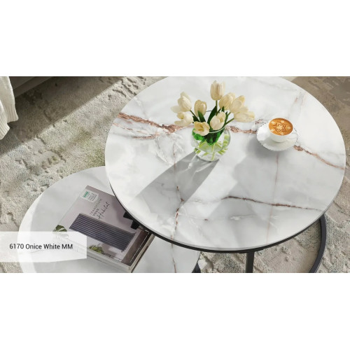 Широкоформатная HPL панель Onice White 6170 Morematt