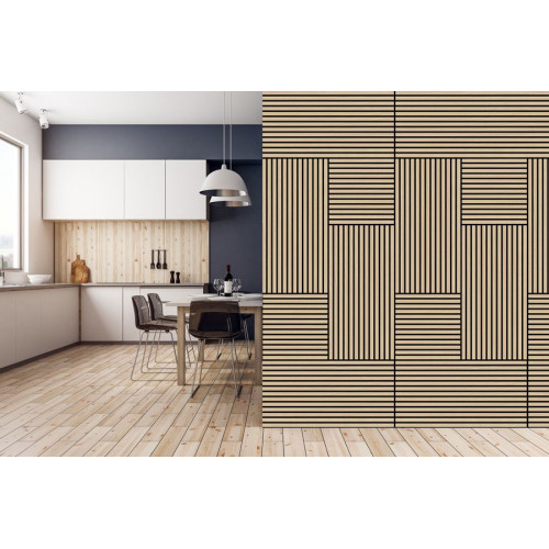 Декоративная cтеновая панель Jangal Modular Wall 11001A Дуб Летея