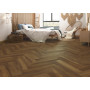 Виниловый пол Ceramin Nuva Herringbone Glue Walnut Red Brown 65204 (2,5 мм)