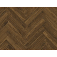 Виниловый пол Ceramin Nuva Herringbone Glue Walnut Red Brown 65204 (2,5 мм)