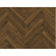 Виниловый пол Ceramin Nuva Herringbone Glue Walnut Red Brown 65204 (2,5 мм)