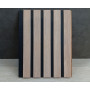 Декоративная стеновая панель DePro Natural Wood Black