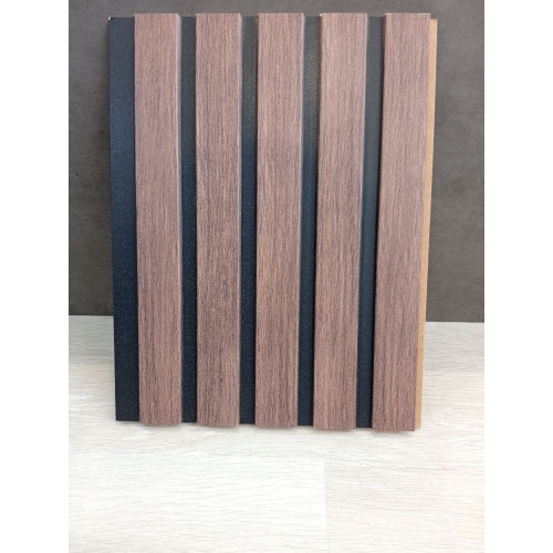 Декоративная стеновая панель DePro Dark Wood Black