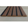 Декоративная стеновая панель DePro Dark Wood Black