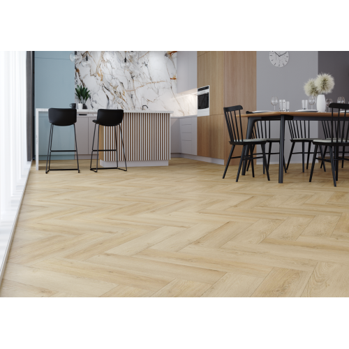 Виниловые полы SPC Arbiton Amaron Herringbone CA 167 Preston Oak