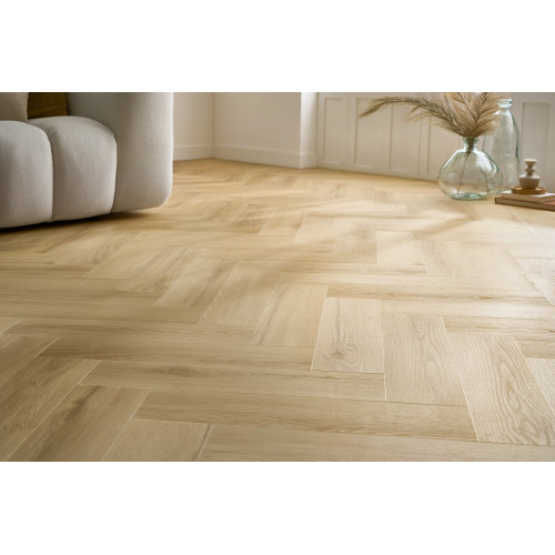 Виниловые полы SPC Arbiton Amaron Herringbone CAS 228 Princeton Oak