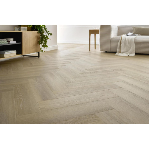 Виниловые полы SPC Arbiton Amaron Herringbone CAS 236 Deventer Oak