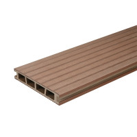 Террасная доска Bergdeck B150 Каштан (ДПК)