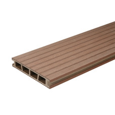 Террасная доска Bergdeck B150 Каштан (ДПК)