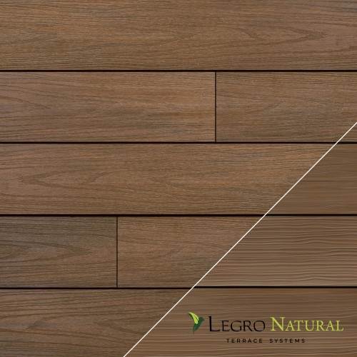 Террасная доска LEGRO Natural DS 14 Teak