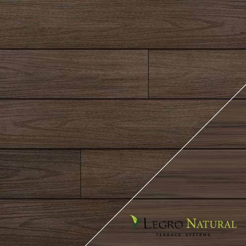 Террасная доска LEGRO Natural DS 14 Walnut