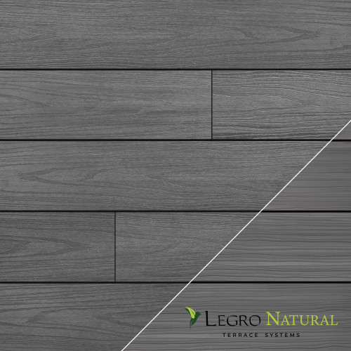 Террасная доска LEGRO Natural DS 14 Basalt