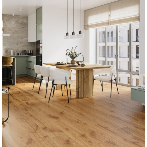 Виниловое покрытие Barlinek SPC LVT Next Step LARGE Ginger Oak (6,0 мм)