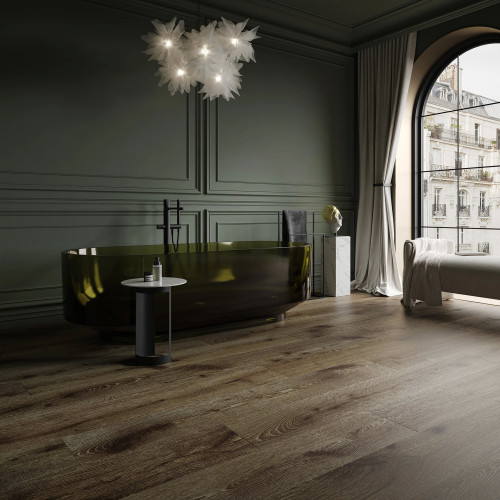 Виниловое покрытие Barlinek SPC LVT Next Step LARGE Coffee Oak (5,0 мм)