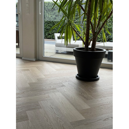 Виниловое покрытие SPC CHECK Herringbone Prenzlau OAK 2074H