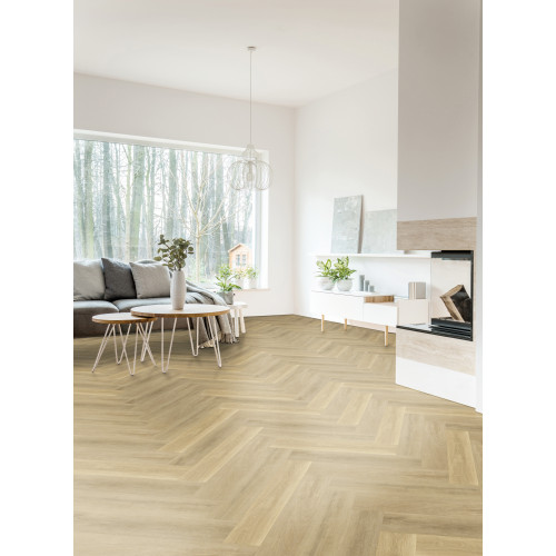 Виниловое покрытие SPC CHECK Herringbone Prenzlau OAK 2074H