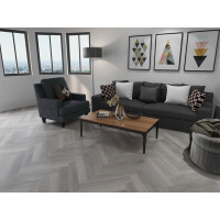 Виниловое покрытие SPC CHECK Herringbone Fläming OAK 2075H
