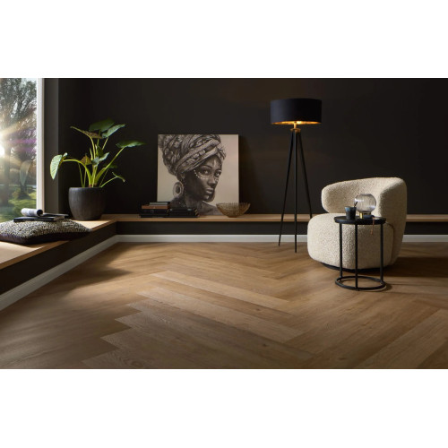 Виниловое покрытие Wineo 800 DB Wood L Merano Oak Brown DB819WL (2,5 mm)