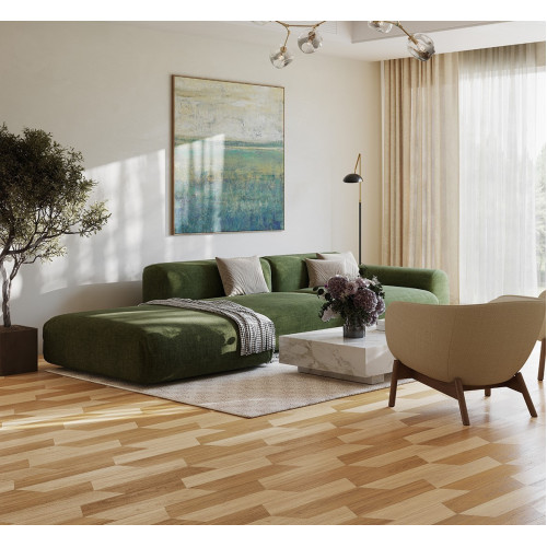 Виниловое покрытие Parador DB TT 10 DB Chevron 60° (шеврон) Oak Oxford natural 1750868 (2,5 мм)