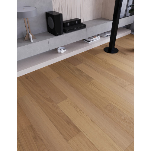 Гибридное виниловое покрытие Barlinek Smart Wood HARMON Oak (6,3 мм)