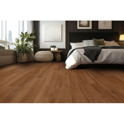 Вінілове покриття GERFLOR Creation 55 Plank QUARTET DARK BROWN 1597 (2,5 мм)