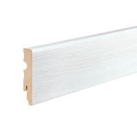 Плінтус Cezar MDF (349) Powdear Snow (80x13x2200)