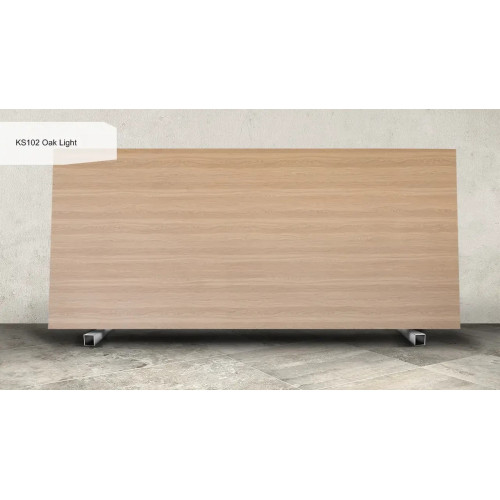 Широкоформатна панель HPL KRAFFTEN 12 мм чорне ядро - KS102 Oak Light
