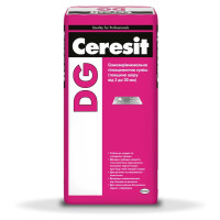 Самовирівнювальні суміші CERESIT DG (25 кг)