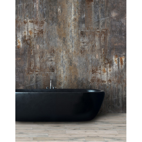 Стінова панель SPC Rocko Wall Tiles Native Steel, PT R120