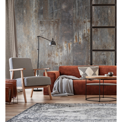 Стінова панель SPC Rocko Wall Tiles Native Steel, PT R120