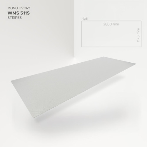 Стінова панель SPC ARBITON Mineral Slabs – Mono Ivory (WMS511S)