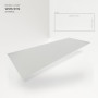 Стінова панель SPC ARBITON Mineral Slabs – Mono Ivory (WMS511S)