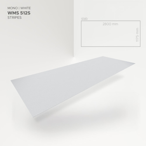 Стінова панель SPC ARBITON Mineral Slabs – Mono White (WMS512S)