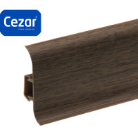 Плинтус пластиковый Cezar Premium Hikory Матовый