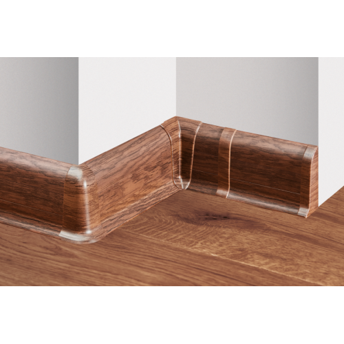 Плинтус пластиковый Cezar Premium Hikory Матовый