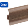 Плинтус пластиковый Cezar Premium Орех Afrykański Матовый